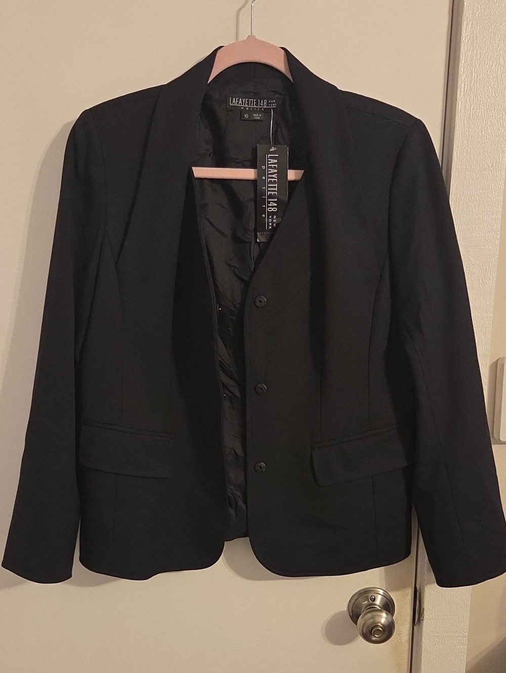 Lafayette 148 New York Black Women's Blazer
